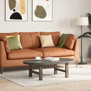 Kavos staliuko kojelės, 2 vnt., 50x(30-31) cm, natūralus plienas