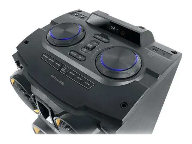 "Muse Party Box" M-1988DJ "Bluetooth", belaidis ryšys, juoda