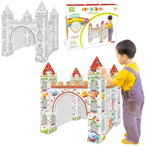 WOOPIE ART&FUN spalvinimo namelis + 6 žymekliai