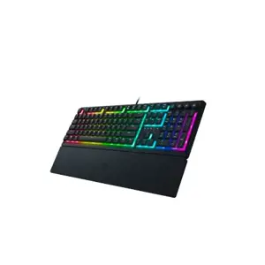 "Razer Ornata V3" žaidimų klaviatūra, RGB LED apšvietimas, JAV, juoda, laidinė, mecha-membrana