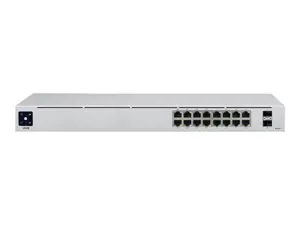 UBIQUITI USW-16-POE Ubiquiti USW-16-POE Gen2 16 prievadų + 2xSFP Gigabit PoE+ UniFi komutatorius
