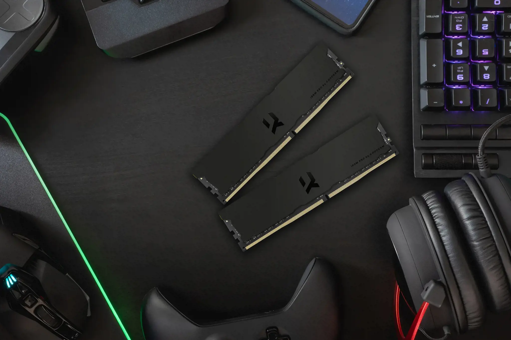 GOODRAM IRDM PRO DDR4 32GB 2x16GB 3600MHz CL18 DIMM 1.35V Deep Black