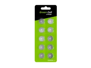 GREEN CELL 5x baterija CR2025 3V 160mAh