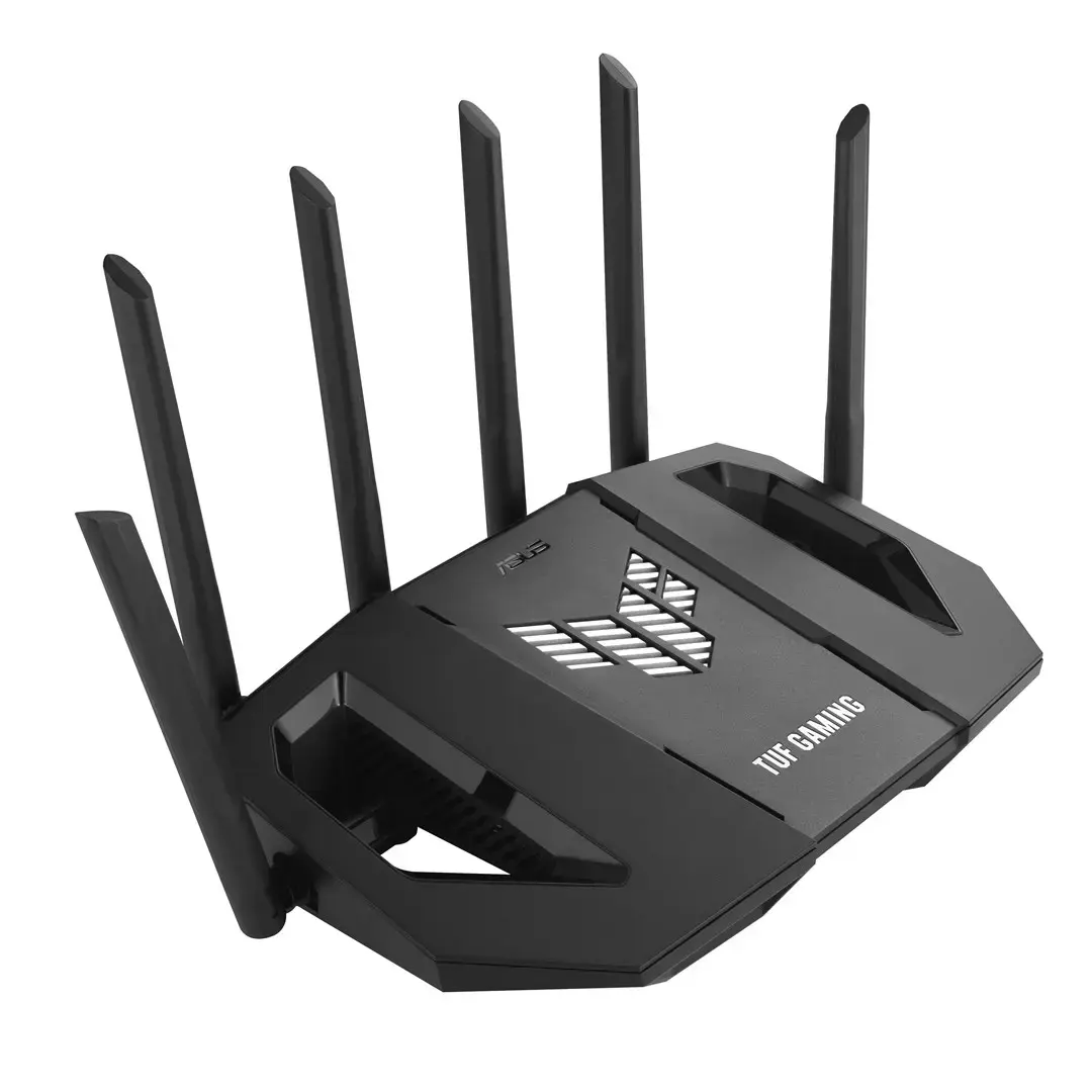 Asus TUF-BE9400 Tri-Band WiFi 7 Gaming Router, EU+UK | 802.11ax | 688/2885/5764 Mbit/s | Ethernet LAN (RJ-45) ports 3 | Mesh Support Yes | MU-MiMO Yes | 4G/5G