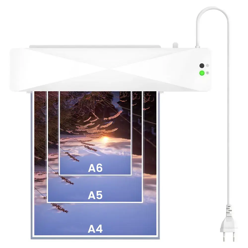 Savio LR-01/W laminator Cold/hot laminator 320 mm/min White