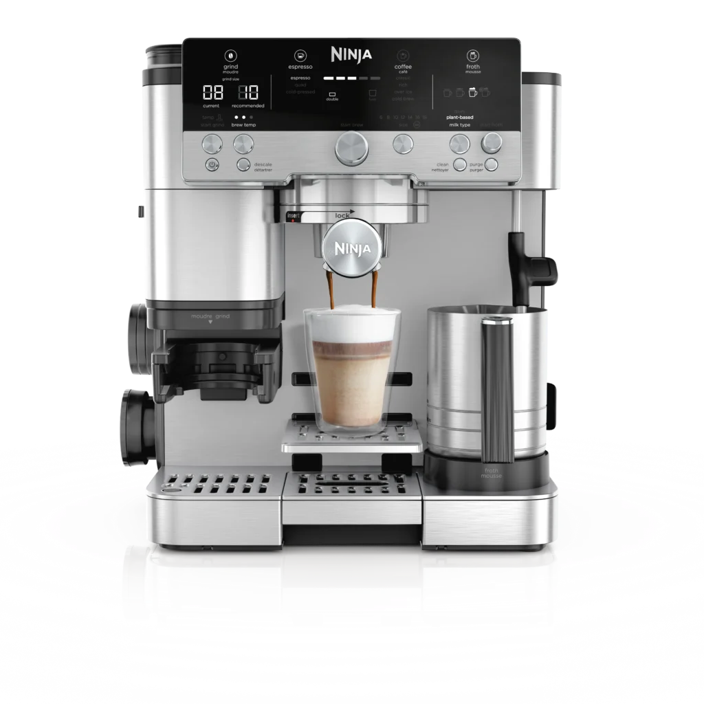 Kavos aparatas NINJA ES601EU, 2 litrai, 1650 W, Juoda, Semi-auto