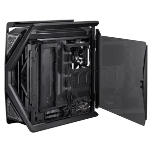 ASUS ROG HYPERION GR701, Bokštas, Kompiuteris, Juodas, ATX, EATX, micro ATX, Mini-ITX, Žaidimų, Daugiafunkcinis