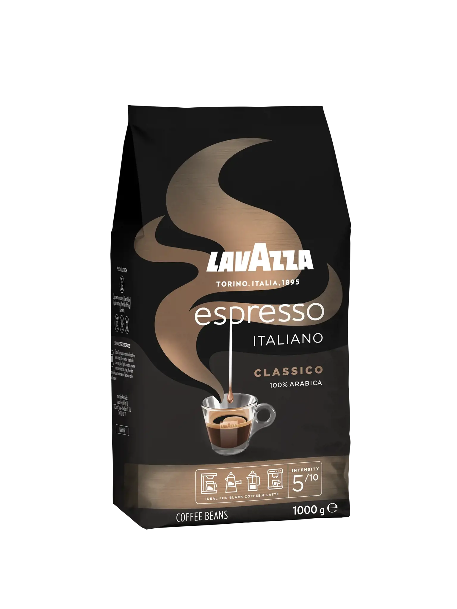 Kavos pupelės LAVAZZA Caffe Espresso, 1 kg