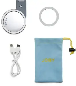 "Joby Beamo" žiedinė šviesa "MagSafe", pilka