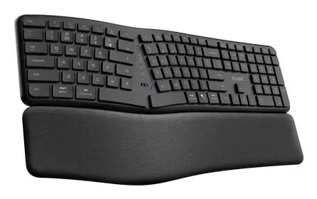 Trust Keyra Ergonomic multidevice wireless keyboard
