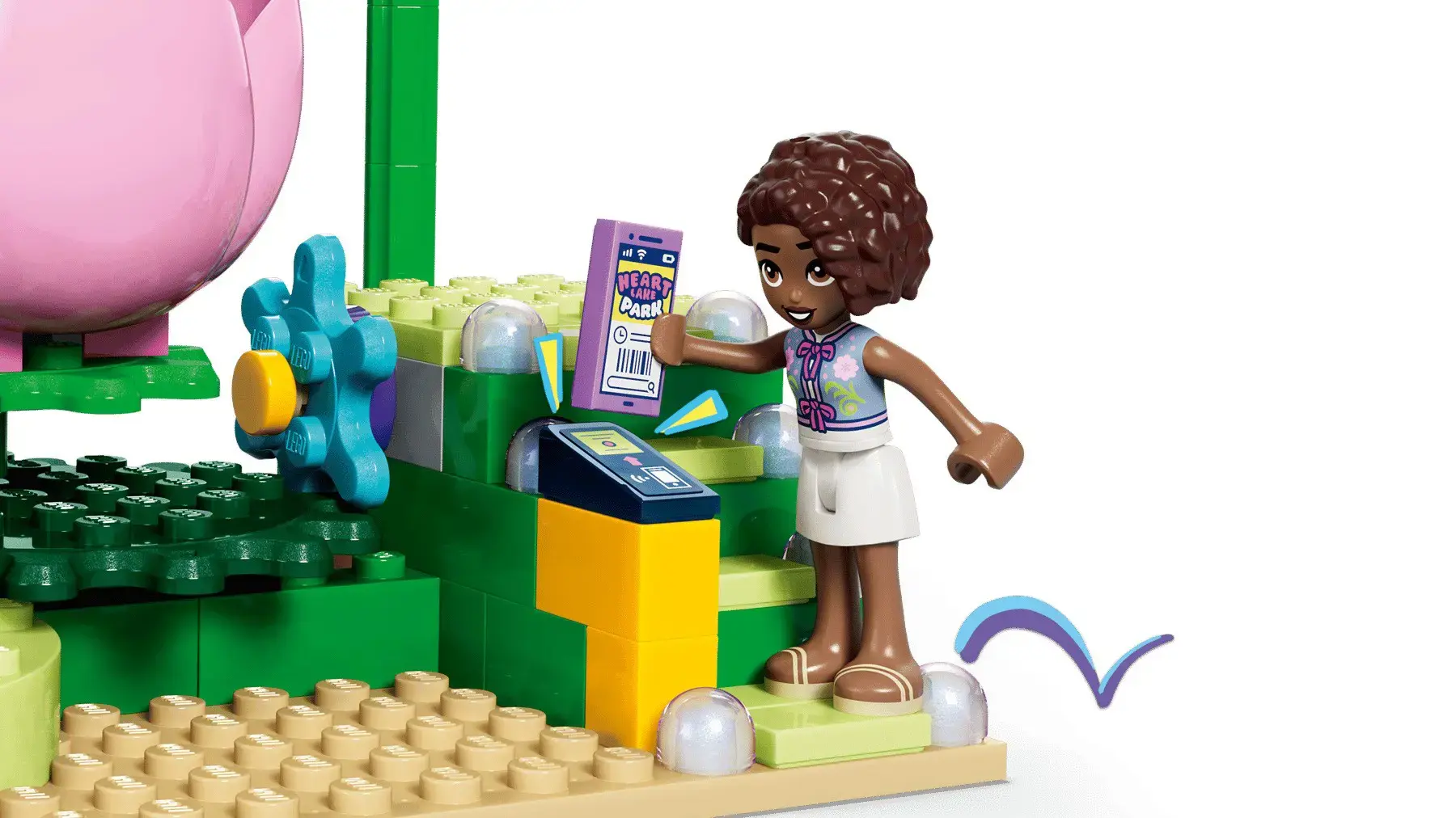 LEGO FRIENDS 42702 Spinning Flower and Fairy Teacup Ride