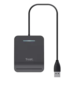 "Trust Primo", CardBus+USB 2.0, 1 m, juoda, 46 g