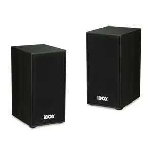 "IBOX IGLSP1B" GARSIAKALBIAI "I-BOX 2.0 SP1" JUODOS SPALVOS