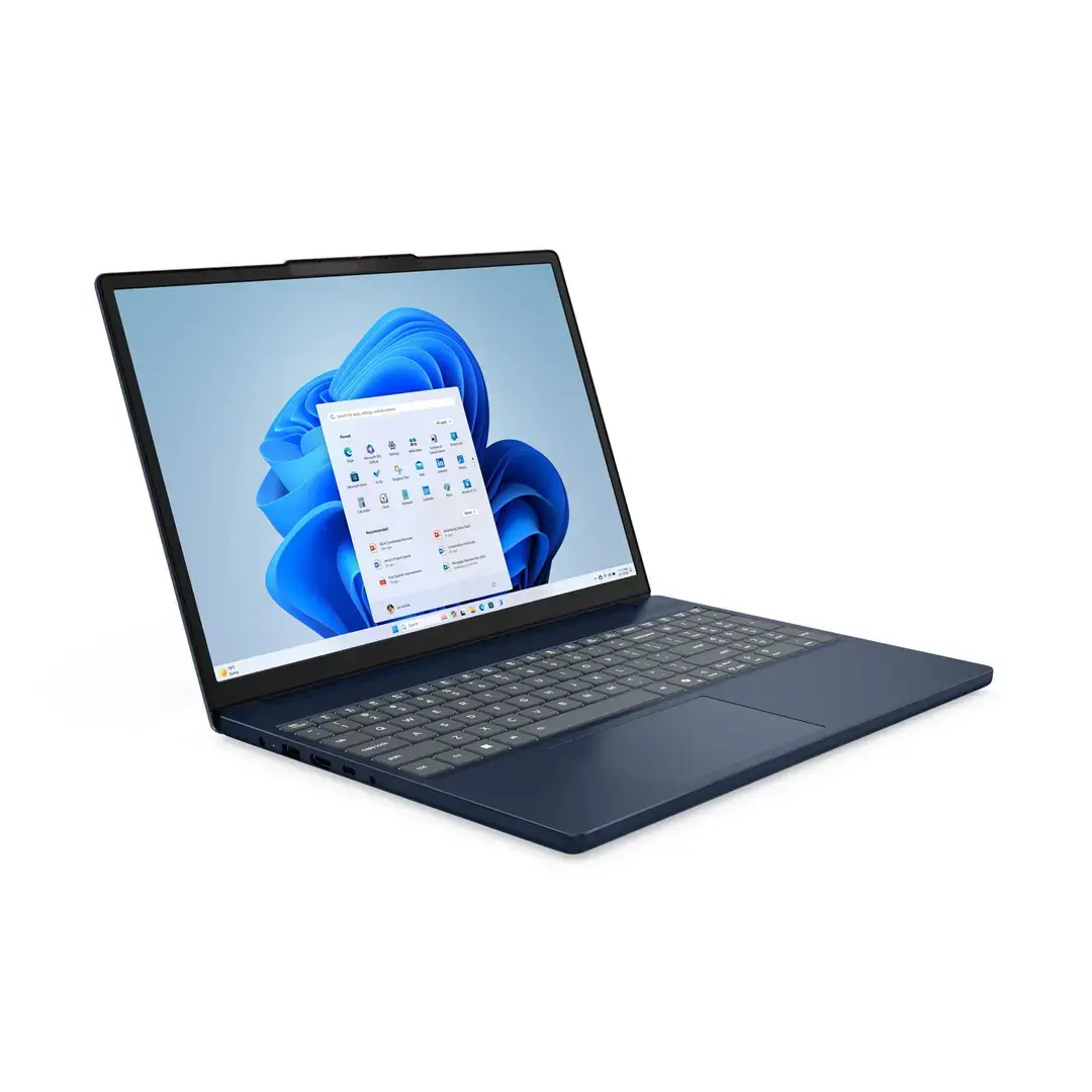 Lenovo IdeaPad Slim 3 15ARP10 AMD Ryzen™ 5 7535HS Laptop 38.9 cm (15.3") WUXGA 16 GB DDR5-SDRAM 512 GB SSD Wi-Fi 6 (802.11ax) Windows 11 Home Blue