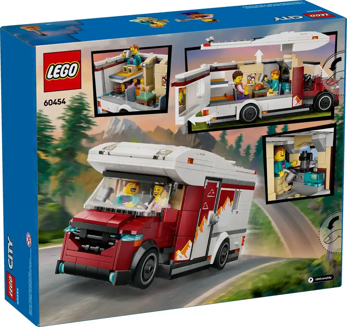 LEGO CITY 60454 Holiday camper full of adventure