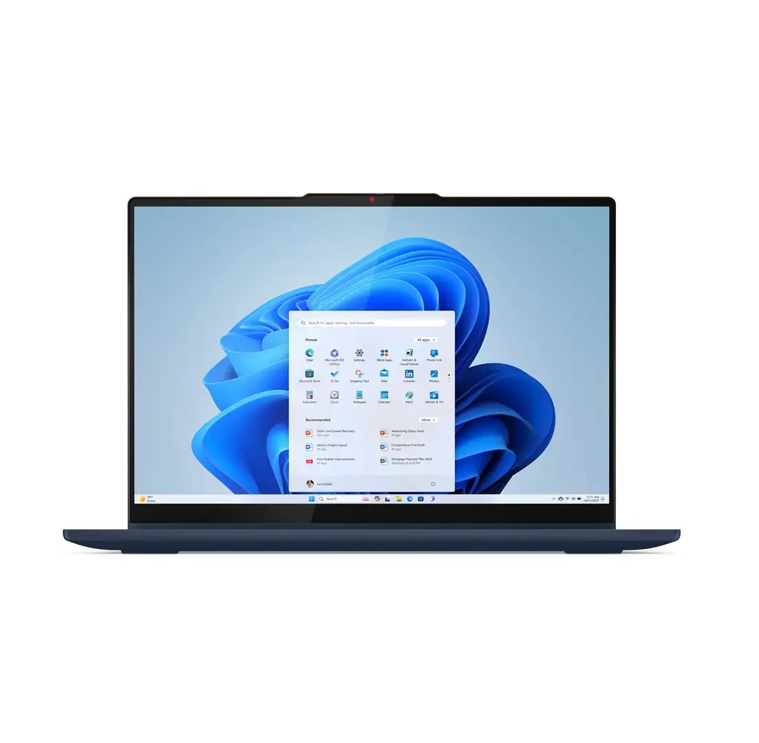 Lenovo IdeaPad 5 2-in-1 16IAL10 Intel Core Ultra 7 255U Hybrid (2-in-1) 40.6 cm (16") Touchscreen WUXGA 32 GB LPDDR5x-SDRAM 1 TB SSD Wi-Fi 6 (802.11ax) Windows 11 Home English Blue New Repack/Repacked