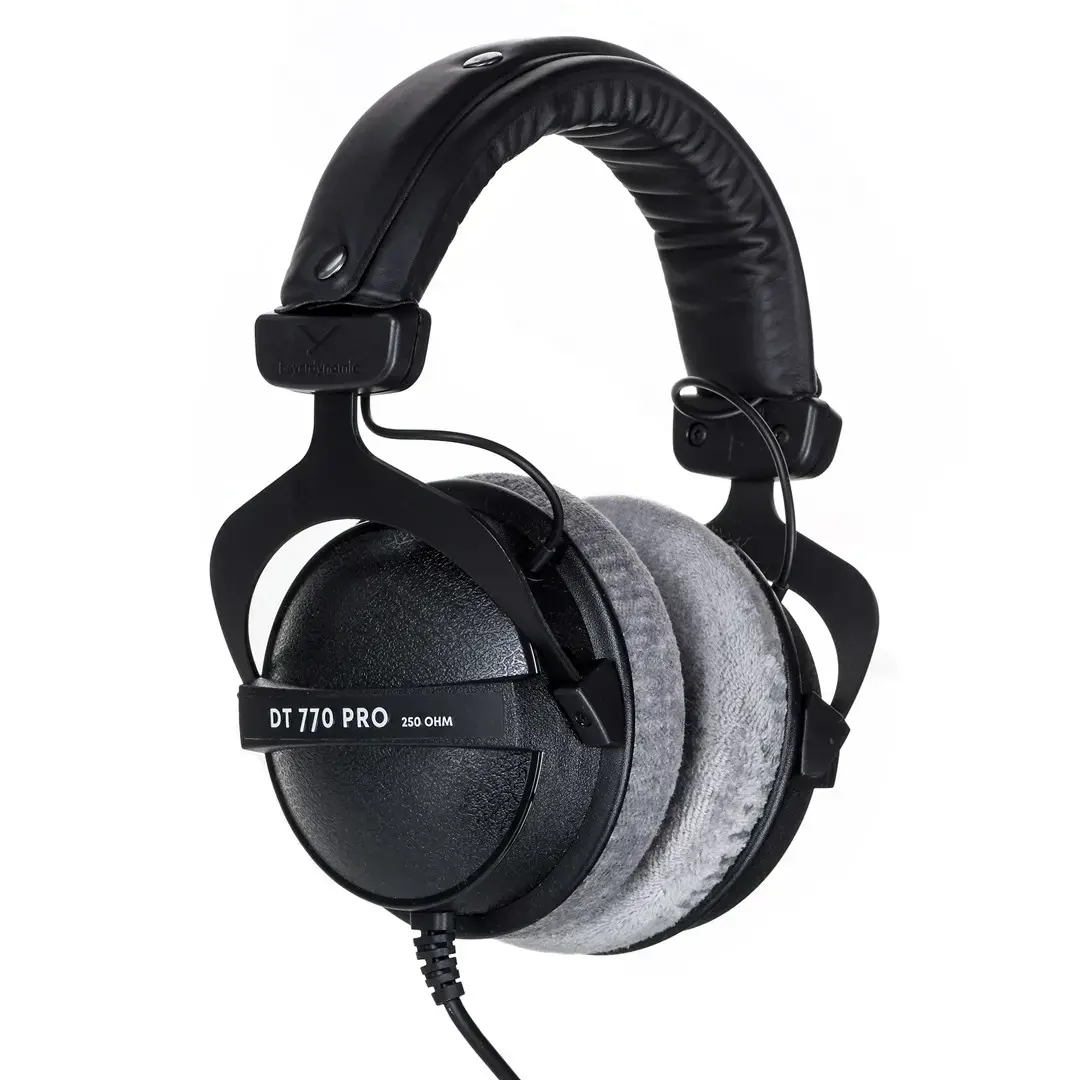 Beyerdynamic DT 770 PRO laidinės ausinės su galvos juosta Muzika Juoda