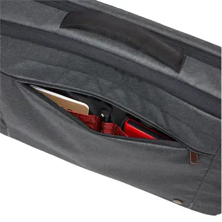 "Case Logic Era ERACV-116 Obsidian", Portfelis, 39,6 cm (15,6"), Diržas per petį, 670 g
