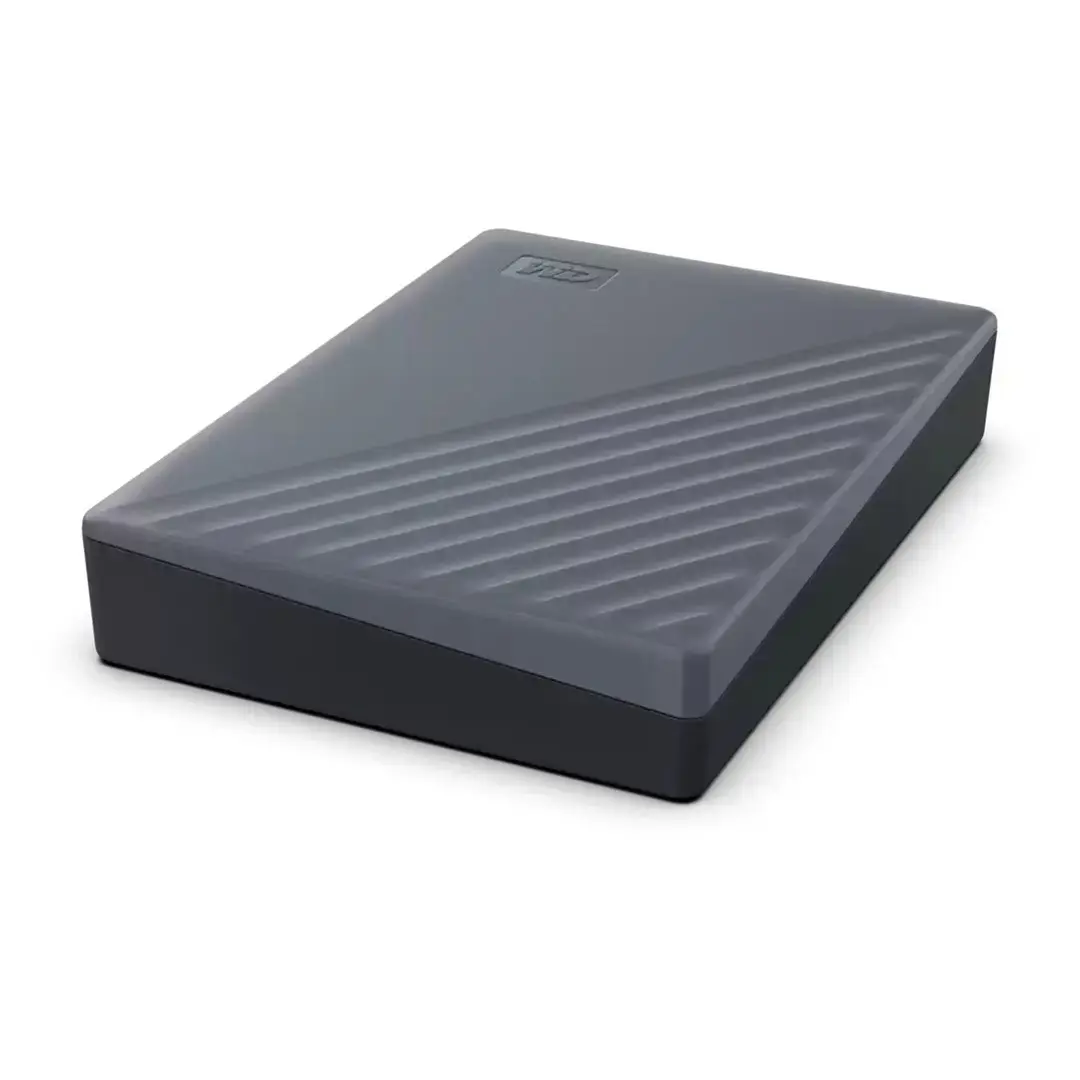 External HDD WESTERN DIGITAL My Passport WDBRMD0050BGY-WESN 5TB USB-C Colour Grey WDBRMD0050BGY-WESN