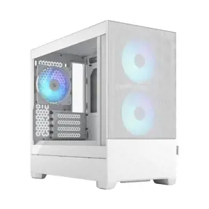 FRACTAL DESIGN "Pop Mini Air" RGB baltos spalvos TG skaidrus atspalvis