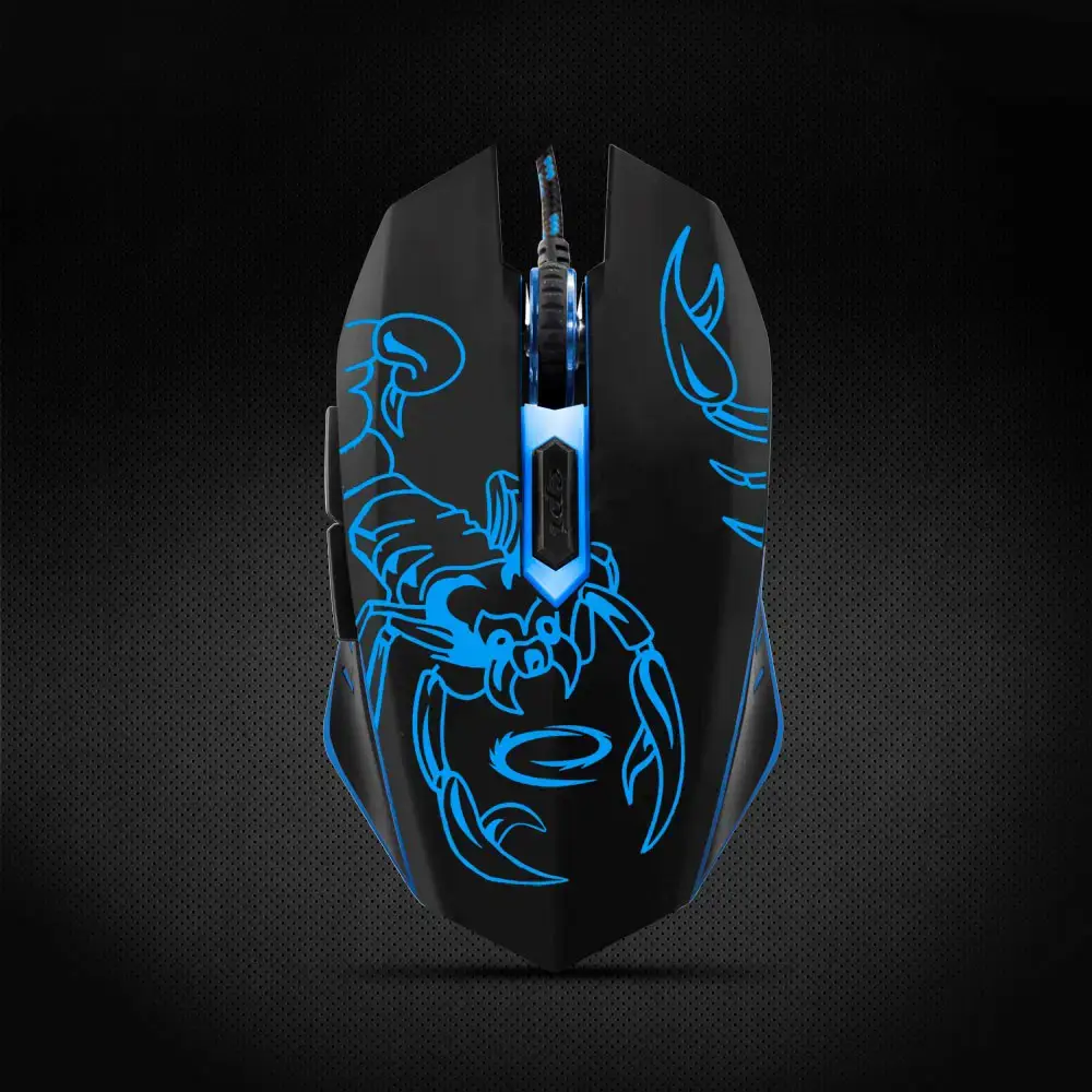 ESPERANZA EGM203B WIRED MOUSE FOR GAMERS 6D OPT. USB MX203 SCORPIO