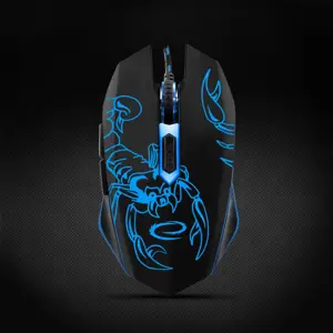 ESPERANZA EGM203B WIRED MOUSE FOR GAMERS 6D OPT. USB MX203 SCORPIO