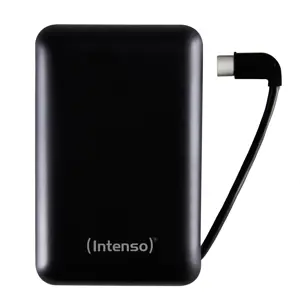MAITINIMO BANKAS USB 10000MAH/JUODAS XC10000 INTENSO