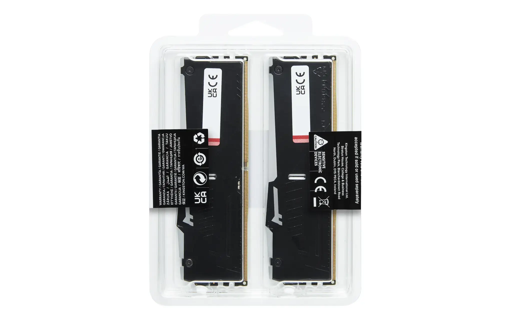 KINGSTON 16GB 5600MT/s DDR5 CL36 DIMM atmintinių rinkinys iš 2 "FURY Beast RGB EXPO