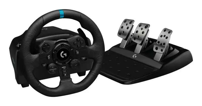 LOGITECH G923 lenktynių vairas ir pedalai PS4 ir kompiuteriui - Netaikoma - PLUGC - EMEA