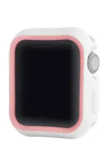 "Devia Dazzle Series" apsauginis dėklas (44 mm), skirtas "Apple Watch", baltai rožinis