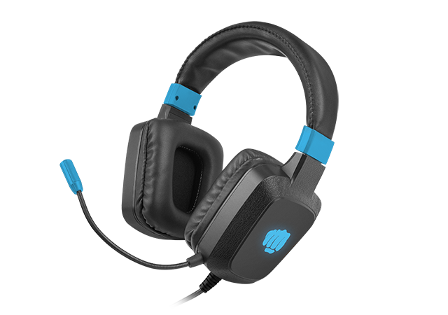 "NATEC Fury" žaidimų ausinės "Raptor RGB