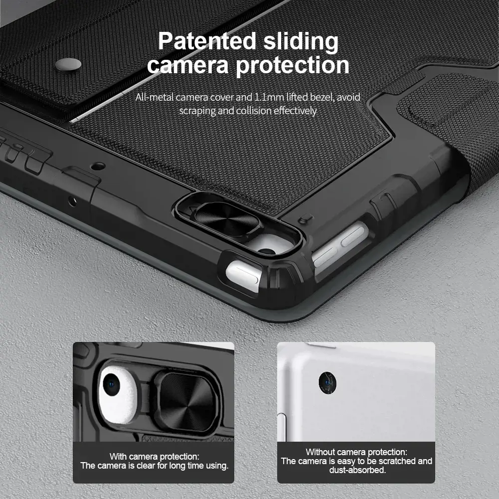 Nillkin Bumper Combo Keyboard Case for iPad 10.2 2019|2020|2021 Black