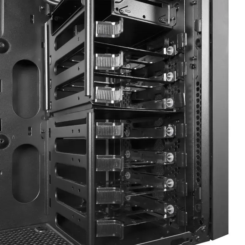 CHIEFTEC Mesh serijos CW-01B-OP darbo stoties ATX korpusas be maitinimo šaltinio