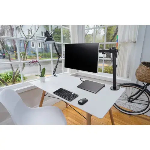 "Kensington SureTrack™" dviguba belaidė pelė, dvipusė, RF belaidė + "Bluetooth", 2400 DPI, juoda
