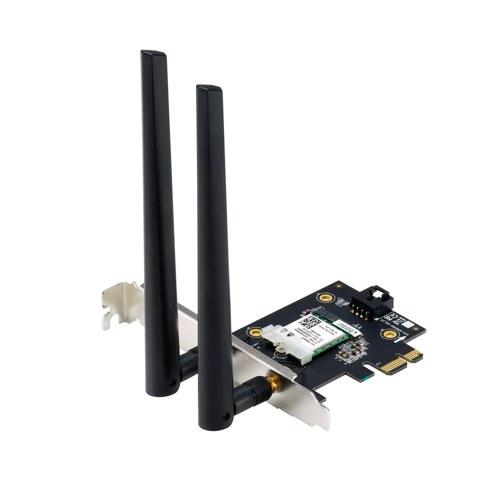 ASUS PCE-AXE5400, vidinis, laidinis, PCI Express, WLAN, "Wi-Fi 6E" (802.11ax), 2402 Mbps