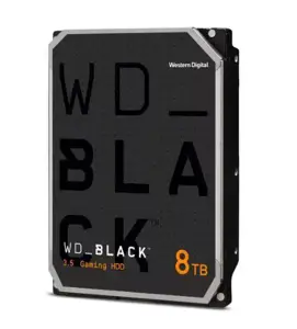 HDD WESTERN DIGITAL Black 8TB 256 MB 7200 rpm 3,5" WD8002FZBX