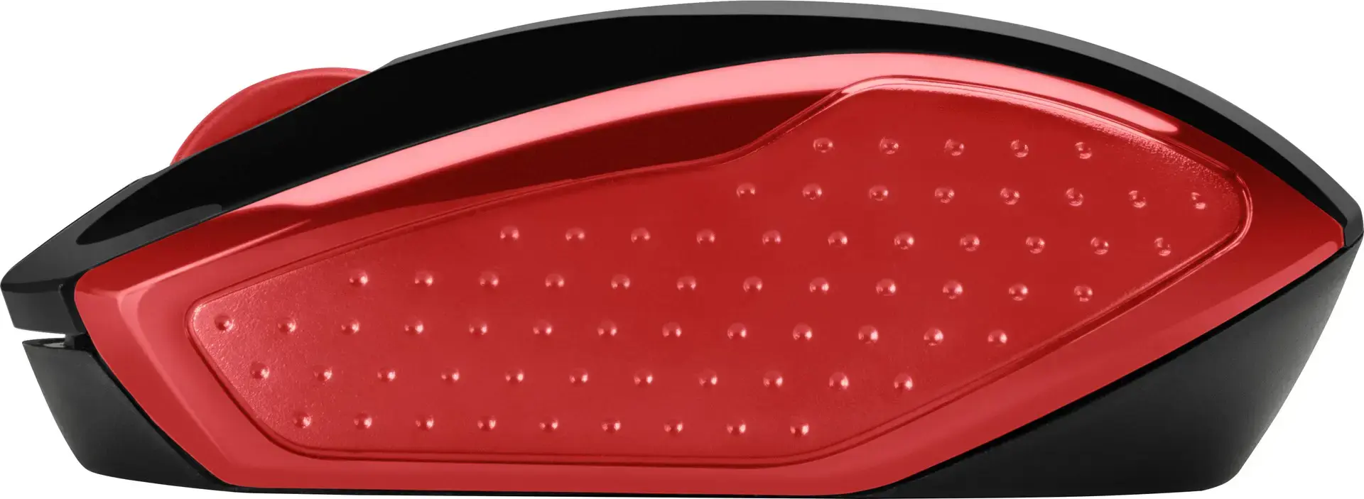 HP belaidė pelė 200 (Empress Red), dvipusė, optinė, RF belaidė, 1000 DPI, juoda, raudona