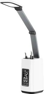 "Activejet" AJE-TECHNIC LED stalinis šviestuvas su ekranu, baltas