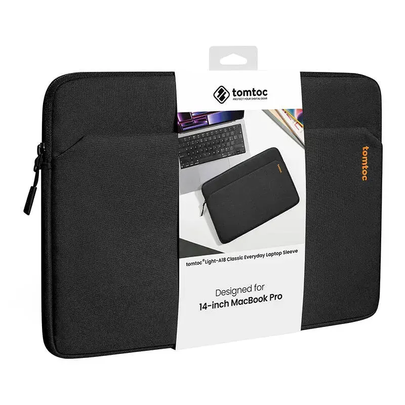 Laptop Sleeve 14'' Tomtoc Light-A18 (black)
