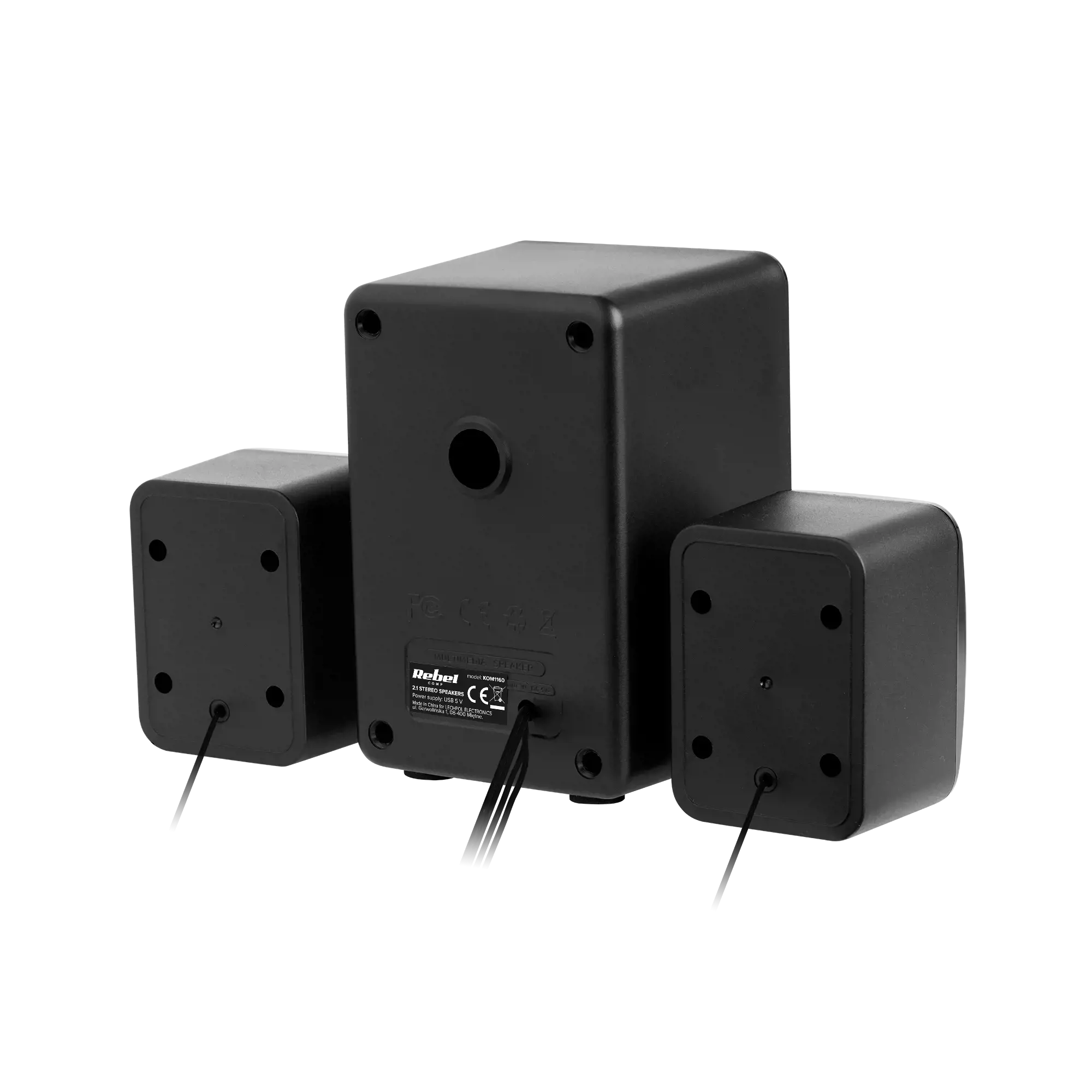 REBEL COMP KOMPIUTERIO GARSIAKALBIAI 2.1 CS-50