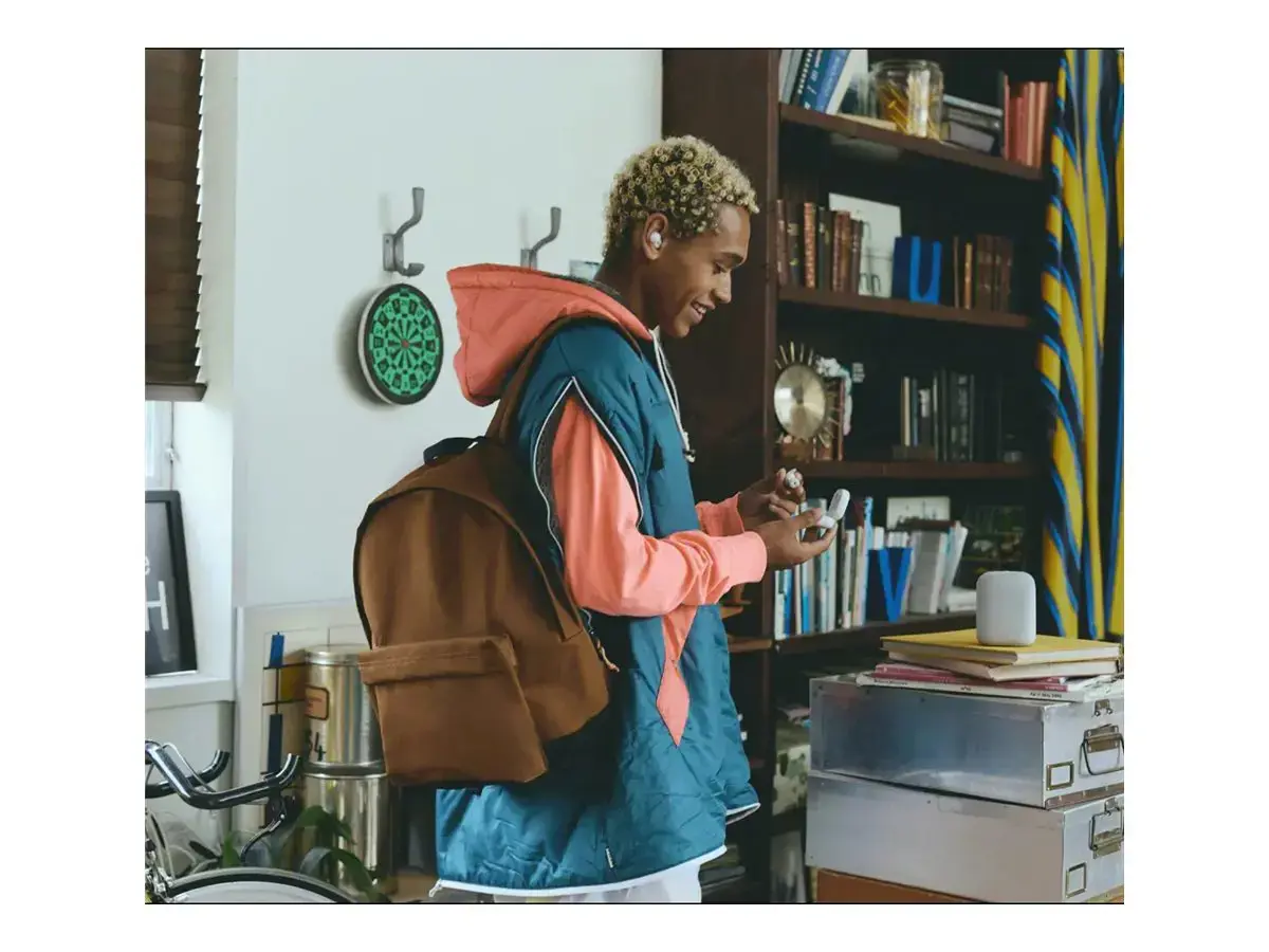 Sony wireless earbuds LinkBuds Open WF-L910, white