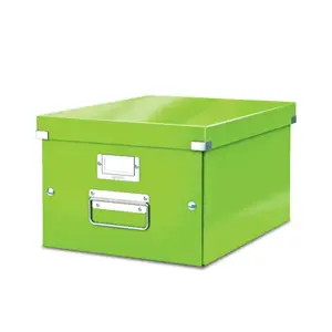 Archyvavimo dėžė LEITZ WOW, sudedama, A4, 200 x 281 x 370 mm, žalia sp.