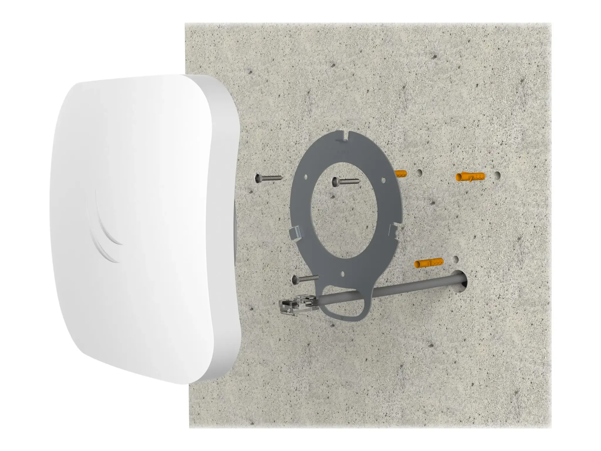 MIKROTIK RBcAPGi-5acD2nD cAP ac Dual Band 2x RJ45 1000Mb/s prieigos taškas