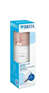 "Brita Vital" persikų spalvos 2 diskų filtro buteliukas