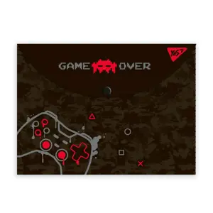 Aplankas (vokas) su spaustuku YES A4 Gamer