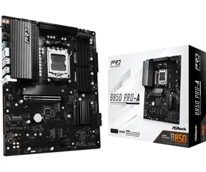 Mainboard ASROCK AMD B850 SAM5 ATX Memory DDR5 Memory slots 4 1xPCI-Express 4.0 16x 1xPCI-Express 5…