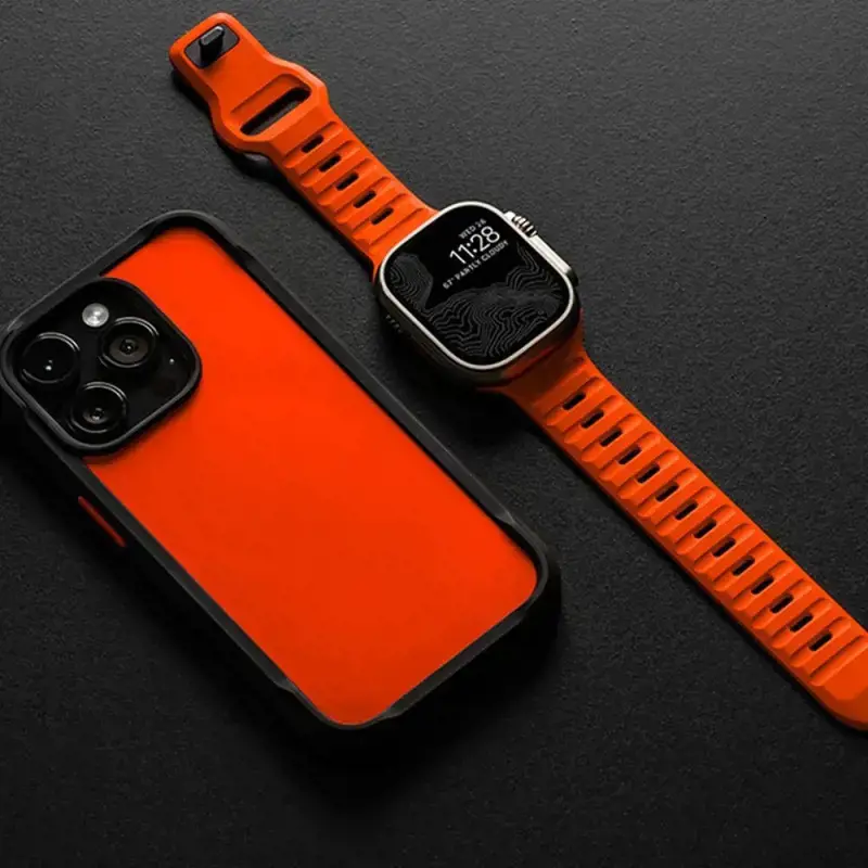 "Tech-Protect" laikrodžio dirželis "IconBand Line Apple Watch" 38/40/41 mm, oranžinis