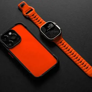 "Tech-Protect" laikrodžio dirželis "IconBand Line Apple Watch" 38/40/41 mm, oranžinis