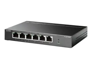 TP-Link TL-SF1006P, nevaldomas, Fast Ethernet (10/100), maitinimas per Ethernet (PoE)