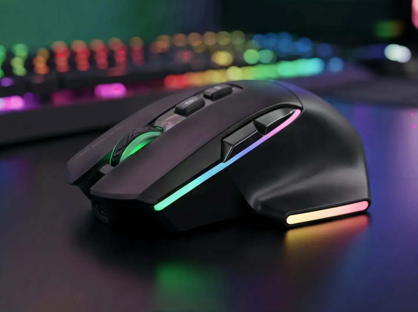 Mars Gaming MMWVECTOR mouse Right-hand RF Wireless + Bluetooth + USB Type-A Optical 12000 DPI